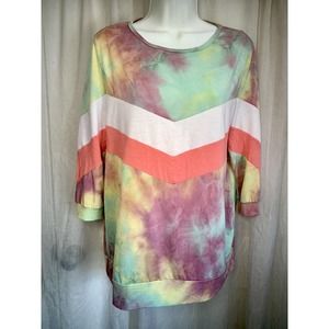 Egs California Tie‎ Dye Women's Top Size Small